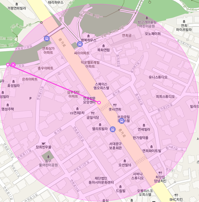 서울 서대문구 연희동 안산도시자연공원 연세대학교 인근 월주차, 월정기권ㅣ주만사 특가로 알아보세요!!