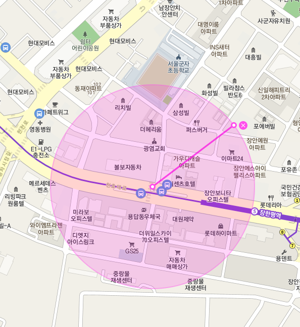 동대문구 장안동 장한평역 신규 주차장ㅣ정기권, 월주차ㅣ주만사 특가로 선착순 1자리 모집중입니다!