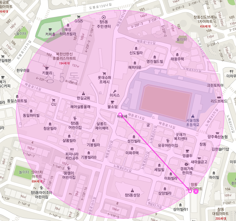 서울 도봉구 창동 창동역 창동문화체육센터 인근 월주차, 월정기권ㅣ주만사 특가로 해결~!!