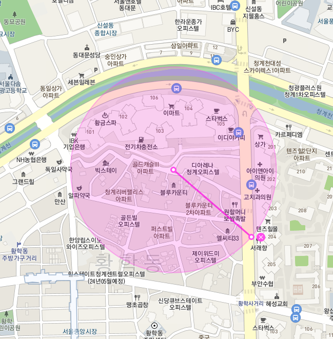 중구 황학동 동묘앞역 청계천 신규 주차장 ㅣ정기권, 월주차 ㅣ주만사 특가로 선착순 1자리 모집중입니다!