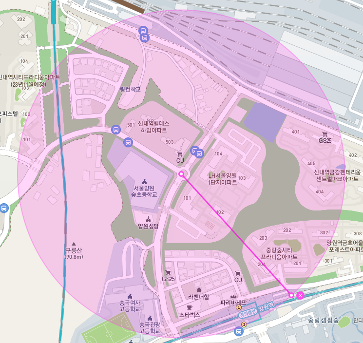 서울 중랑구 망우동 신내역 양원역 인근 월주차, 월정기권ㅣ주만사에서 단독으로 만나보세요!!