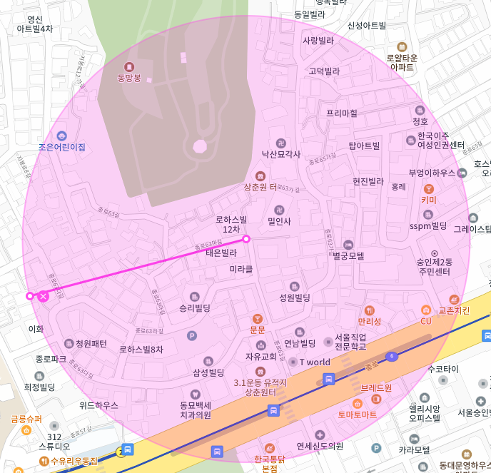 서울 종로구 숭인동 동묘앞역 신설동역 인근 월주차, 월정기권ㅣ주만사와 함께 출근 지옥 극복해요~!!