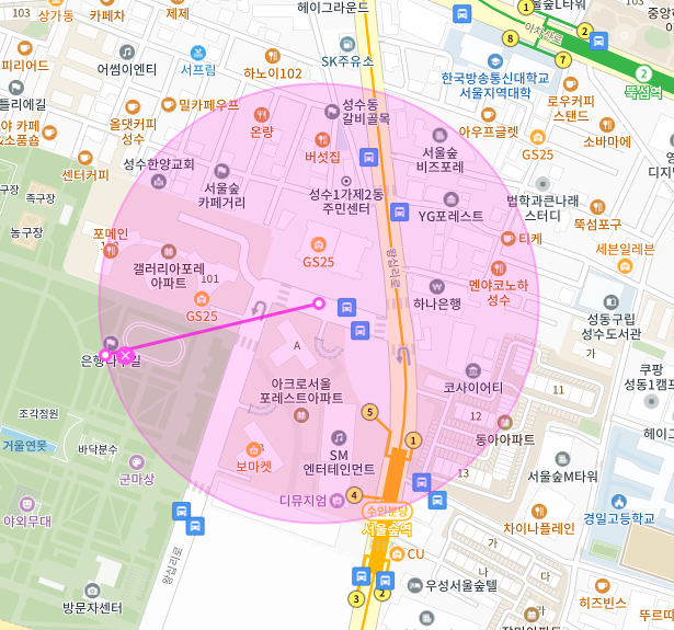 성동구 성수동1가 서울숲역 뚝섬역 신규 주차장 ㅣ정기권, 월주차 ㅣ주만사 특가로 1자리 남았습니다~