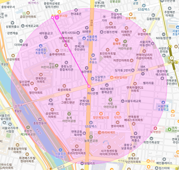 서울 중랑구 면목동 면목역 중랑역 부근 월주차, 월정기권ㅣ주만사가 효과적인 이유 알아보세요!!