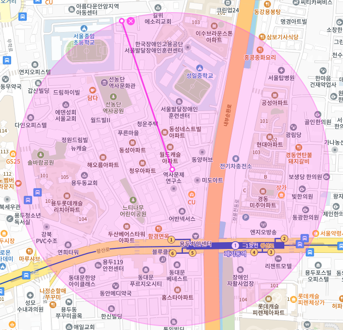 서울 동대문구 제기동 제기동역 고려대학교 부근 월주차, 월정기권ㅣ주만사는 주차 문제 전문 해결사~
