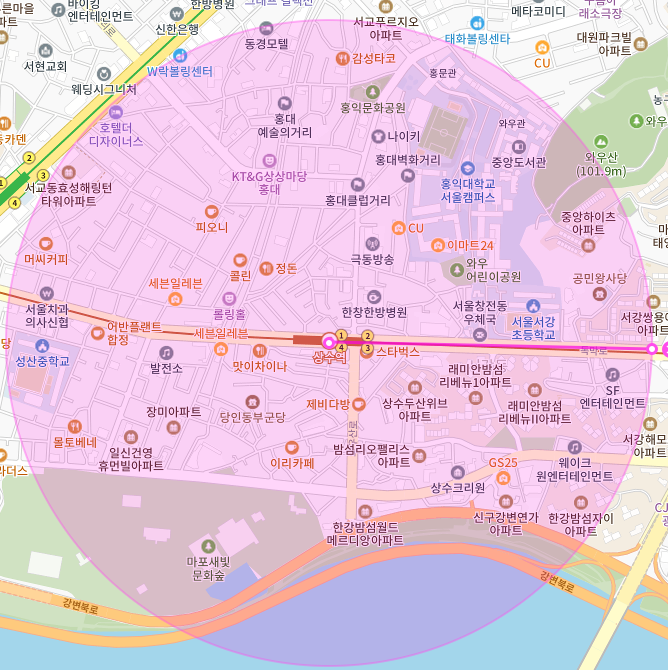 서울 마포구 상수동 상수역 홍익대학교 부근 월주차, 월정기권ㅣ주만사로 주차 고민 끝내기!!
