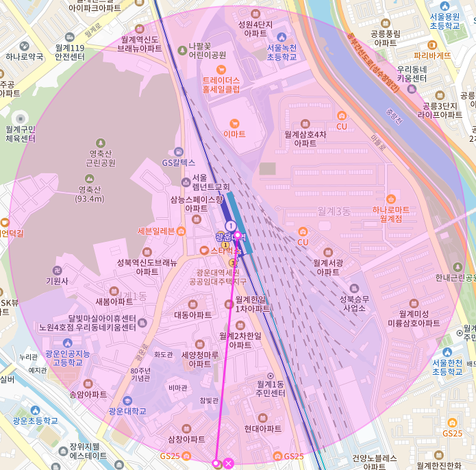 서울 노원구 월계동 광운대역 광운대학교 월주차, 월정기권ㅣ주차 걱정 해결! 주만사으로 편안한 주차 생활 누리세요!!