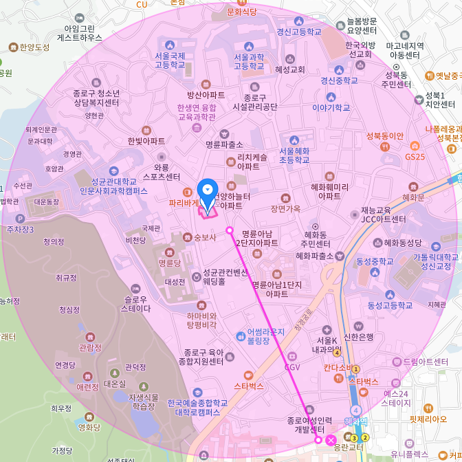 서울 종로구 명륜1가 성균관대학교 혜화역 근처 월주차, 월정기권ㅣ주차 걱정 해결! 주만사로 주차 고민에서 벗어나세요~
