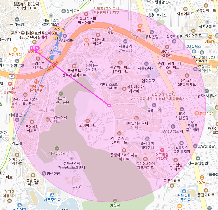 서울 성북구 종암동 길음역 개운산 부근 월주차, 월정기권ㅣ주만사로 주차 걱정 NO!