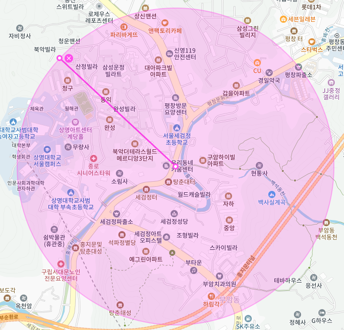 서울 종로구 신영동 상명대학교 부근 월주차, 월정기권ㅣ주만사는 선착순입니다~