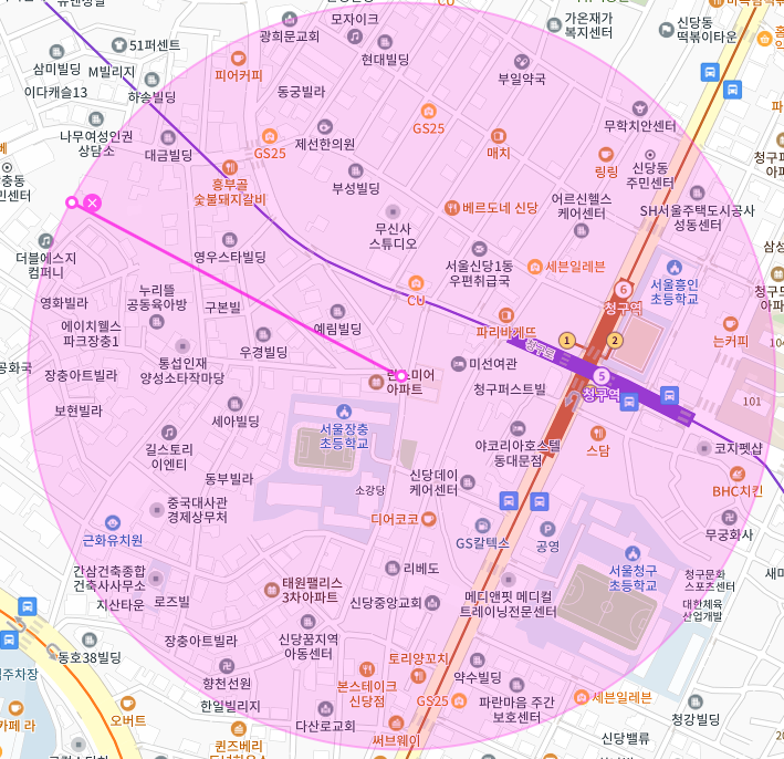 서울 중구 신당동 청구역 장충체육관 부근 월주차, 월정기권ㅣ주만사 특가는 매일 오지 않습니다~~