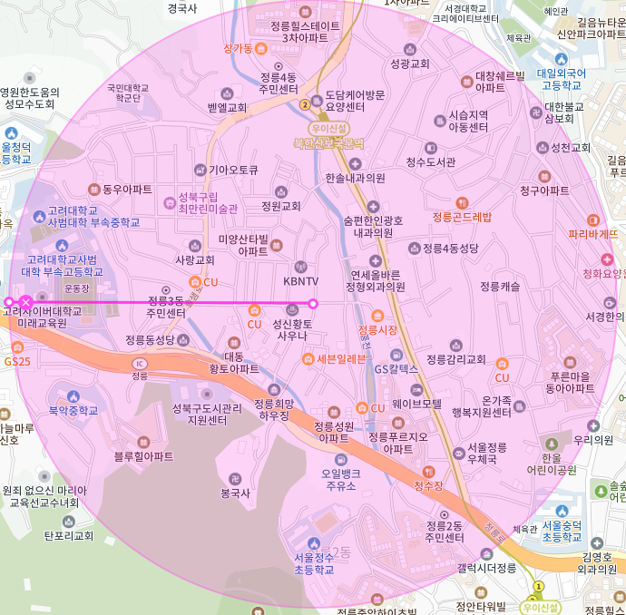 서울 성북구 정릉동 북한산보국문역 국민대학교 부근 월주차, 월정기권ㅣ주차장 하나로 달라지는 삶의 질!!