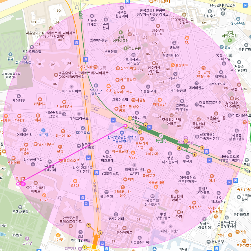 서울 성동구 성수동1가 뚝섬역 서울숲역 부근 월주차, 월 정기권 | 매월, 새로운 시작을 주만사와 함께 하세요!!