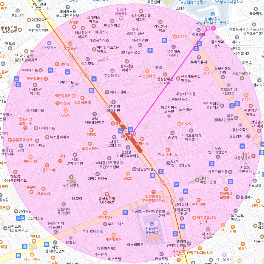 서울 마포구 서교동 망원역 망원시장 부근 월주차, 월 정기권 | 주만사로 취미 생활도 시작했어요!!