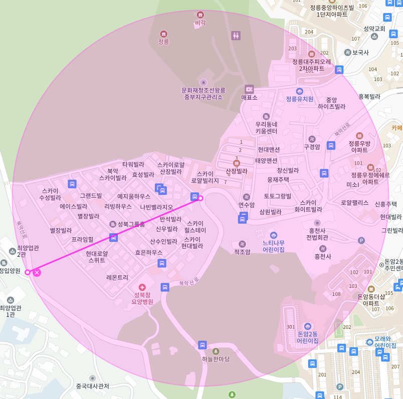 서울 성북구 정릉동 정릉 성북공원 부근 월주차, 월 정기권 | 주차 걱정 없는 내일, 오늘부터 주만사 시작하세요~
