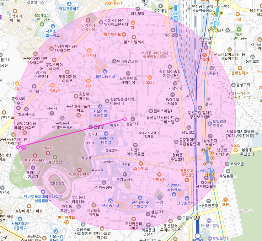 서울 용산구 청파동2가 숙명여자대학교 효창공원 부근 월주차, 월 정기권 | 주차 고민? 그건 이제 옛말이죠~