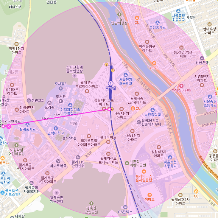 서울 노원구 월계동 월계역 인덕대학교 부근 월주차, 월정기권 | 놓치지 마세요!!