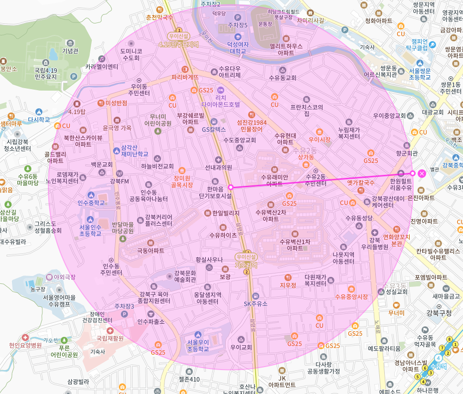 서울 강북구 수유동 가오리역 강북문화예술회관 부근 월주차, 월정기권 | 주만사가 여러분과 함께합니다!!