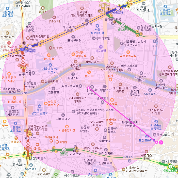 서울 중구 황학동 동묘앞역 평화시장 부근 월주차, 월정기권 | 주차장 놓치지 않을거에여~