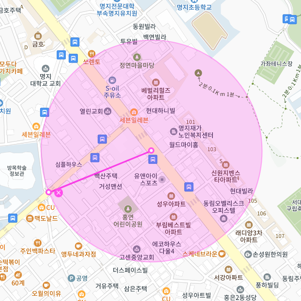 서울 서대문구 홍은동 주차장 | 월주차 정기권 | 홍제천 명지대학교 인근 주차장