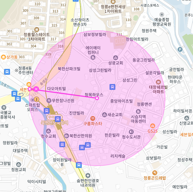 서울 성북구 정릉동 주차장 | 월주차 정기권 | 북한산보국문역 서경대학교 인근 주차장 특가로 이용하세요!
