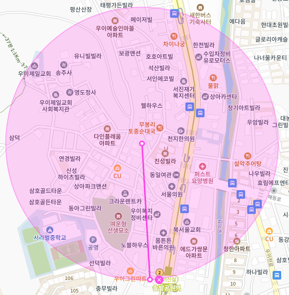 서울 강북구 우이동 주차장 | 월주차 정기권 | 솔밭공원역 인근 주차장 특가로 이용하세요!