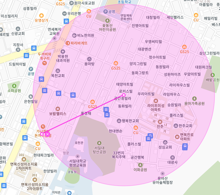 서울 중랑구 면목동 주차장 | 월주차 정기권 | 서일대학교 인근 주차장 특가로 이용하세요!
