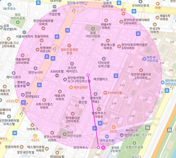 서울 동대문구 장안동 주차장 | 월주차 정기권 | 동대문구민회관 중랑천 인근 주차장 특가로 이용하세요!