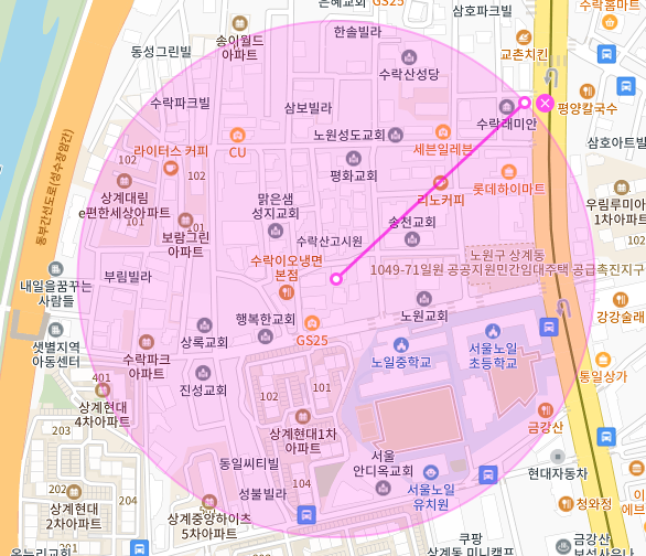 서울 노원구 상계동 주차장 | 월주차 정기권 | 수락산역 인근 주차장 특가로 이용하세요!