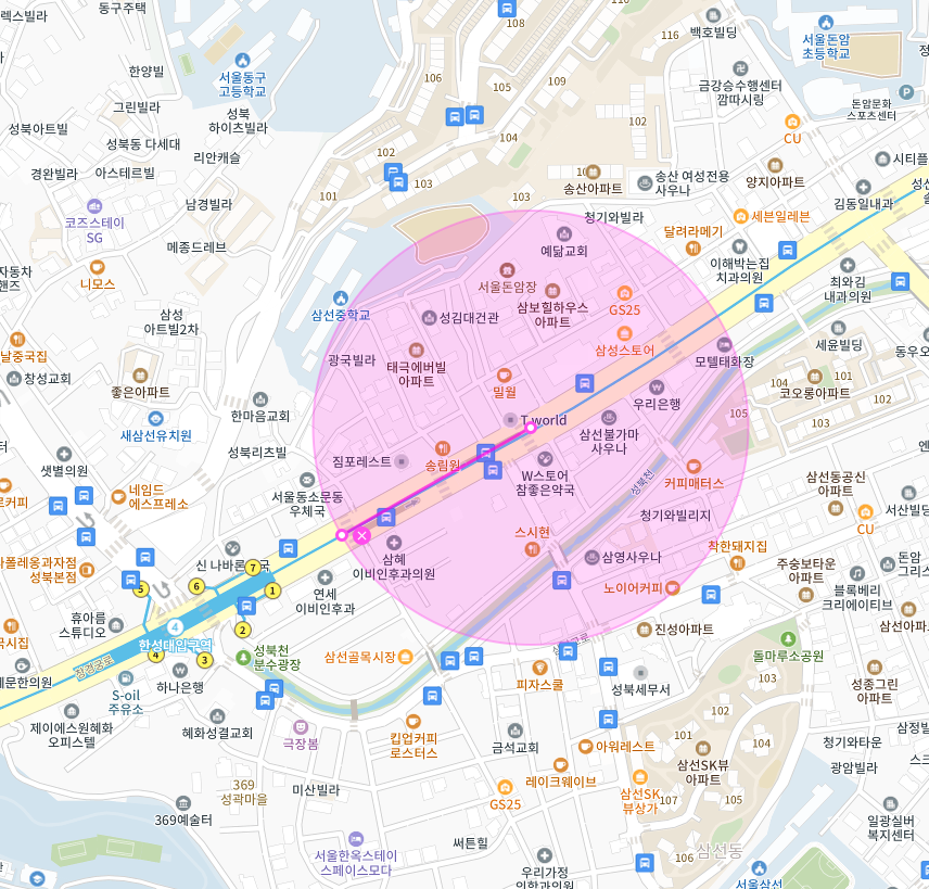 성북구 동소문동 한성대입구역 성신여대입구역 인근 주차장 | 월주차 정기권