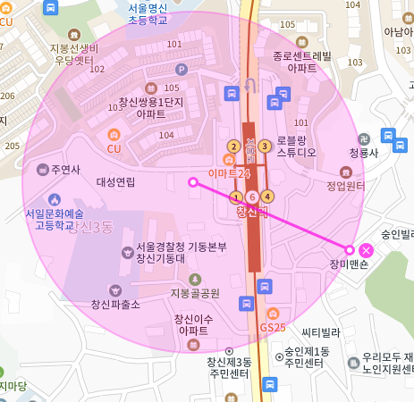 서울 종로구 창신동 주차장 | 월주차 정기권 | 창신역 인근 주차장 특가로 이용하세요!