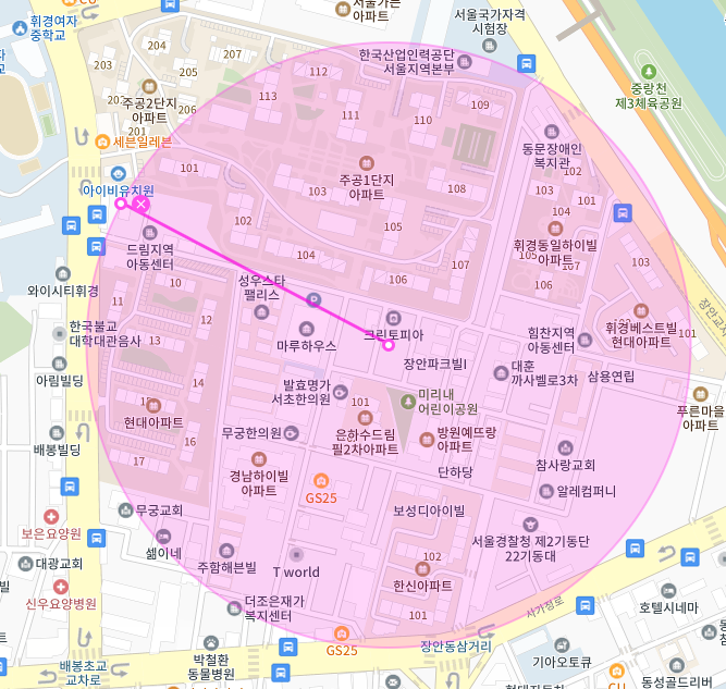 서울 동대문구 장안동 주차장 | 월주차 정기권 | 휘경여고 중랑천 인근 주차장 특가로 이용하세요!