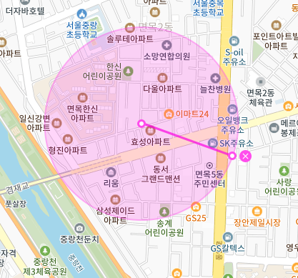서울 중랑구 면목동 주차장 | 월주차 정기권 | 서울중랑초등학교 인근 주차장 특가로 이용하세요!