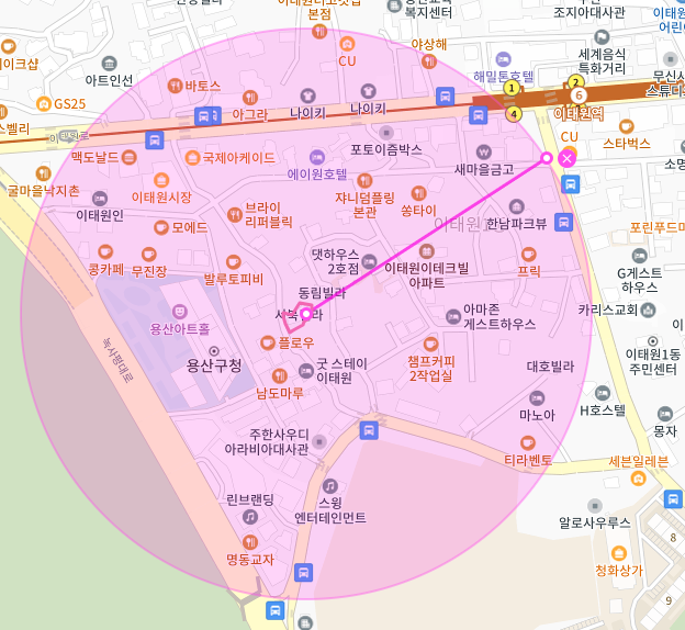 서울 용산구 이태원동 주차장 | 월주차 정기권 | 이태원역 용산구청 인근 주차장 특가로 이용하세요!