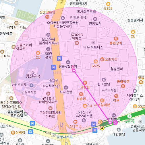 서울 광진구 구의동 주차장 | 월주차 정기권 | 구의역 인근 주차장 특가로 이용하세요!