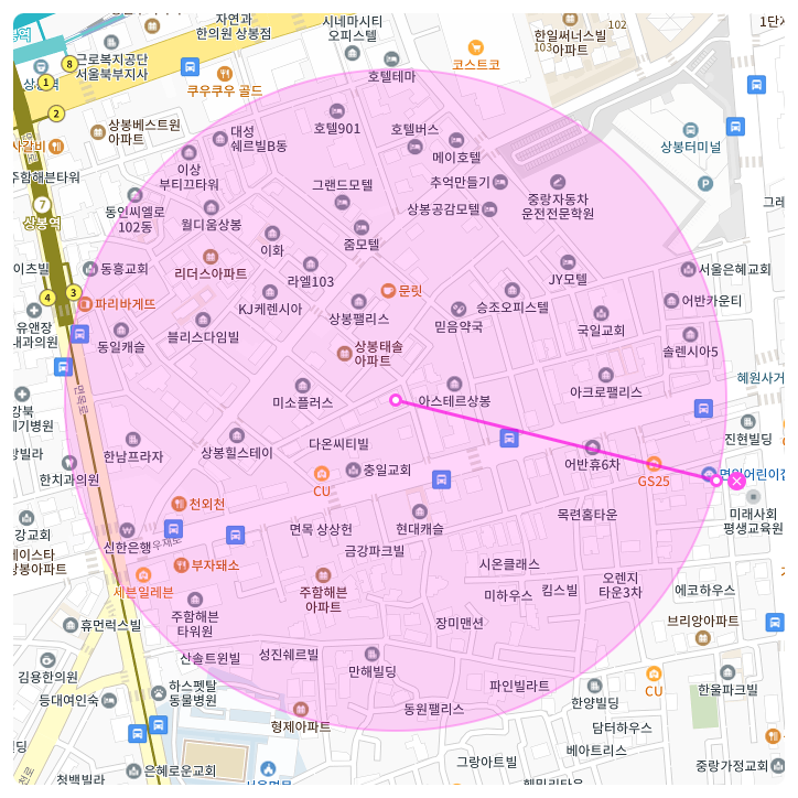 중랑구 상봉동 상봉역 망우역 월주차장ㅣ주간제ㅣ9시간 4,750원