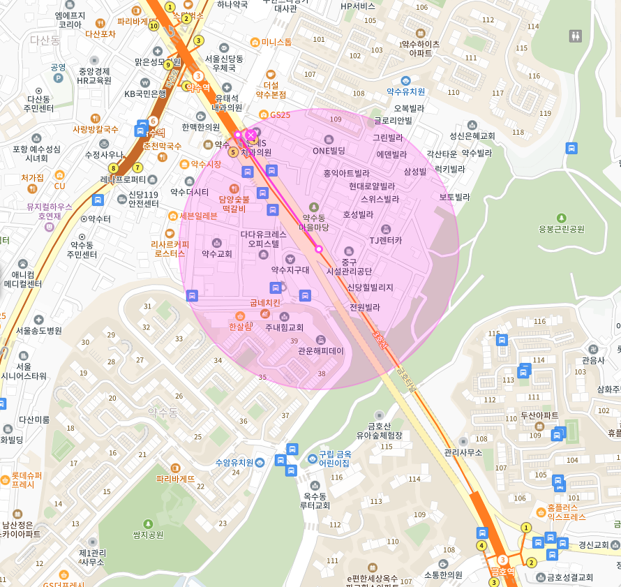 중구 신당동 약수역 인근 주차장 | 월주차 정기권 | 대기 신청 가능