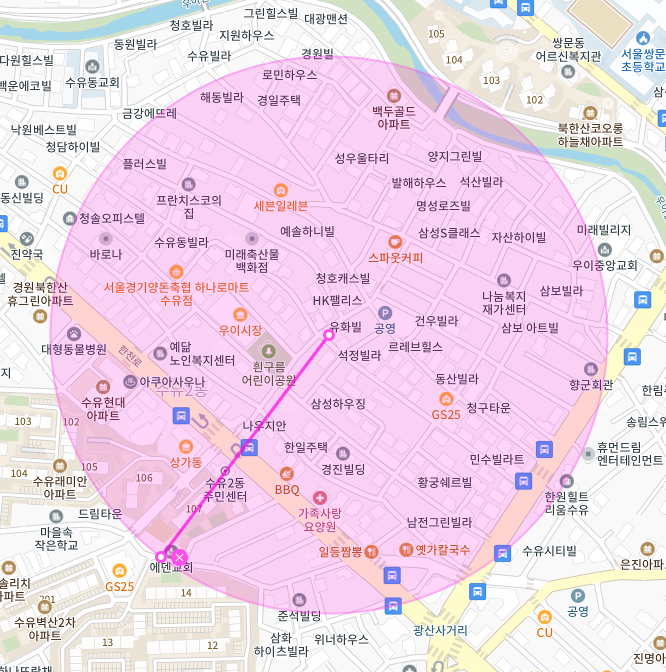 강북구 수유동 덕성여자대학교 인근 주차장 | 월주차 정기권 | 전일제