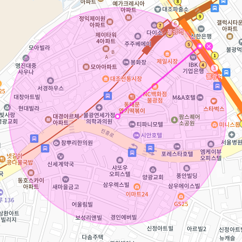 은평구 대조동 불광역 인근 주차장 | 월주차 정기권 | 전일제