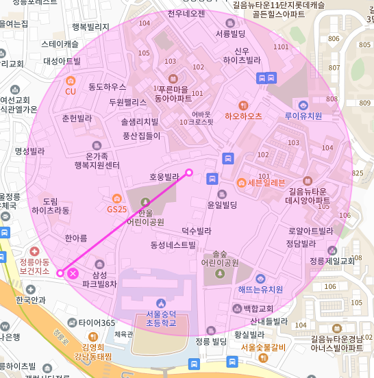 성북구 정릉동 정릉역 인근 주차장 | 월주차 정기권 | 전일제 시간당 167원