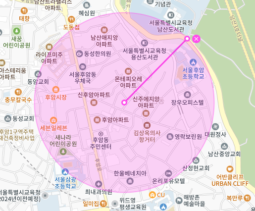 서울 용산구 후암동 주차장 | 월주차 정기권 | 남산도서관 인근 주차장