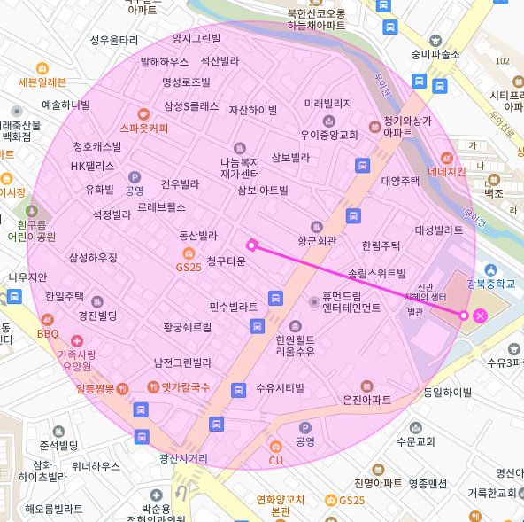 서울 강북구 수유동 주차장 | 월주차 정기권 | 전일제 특가로 부담없이 24시간 주차하세요!