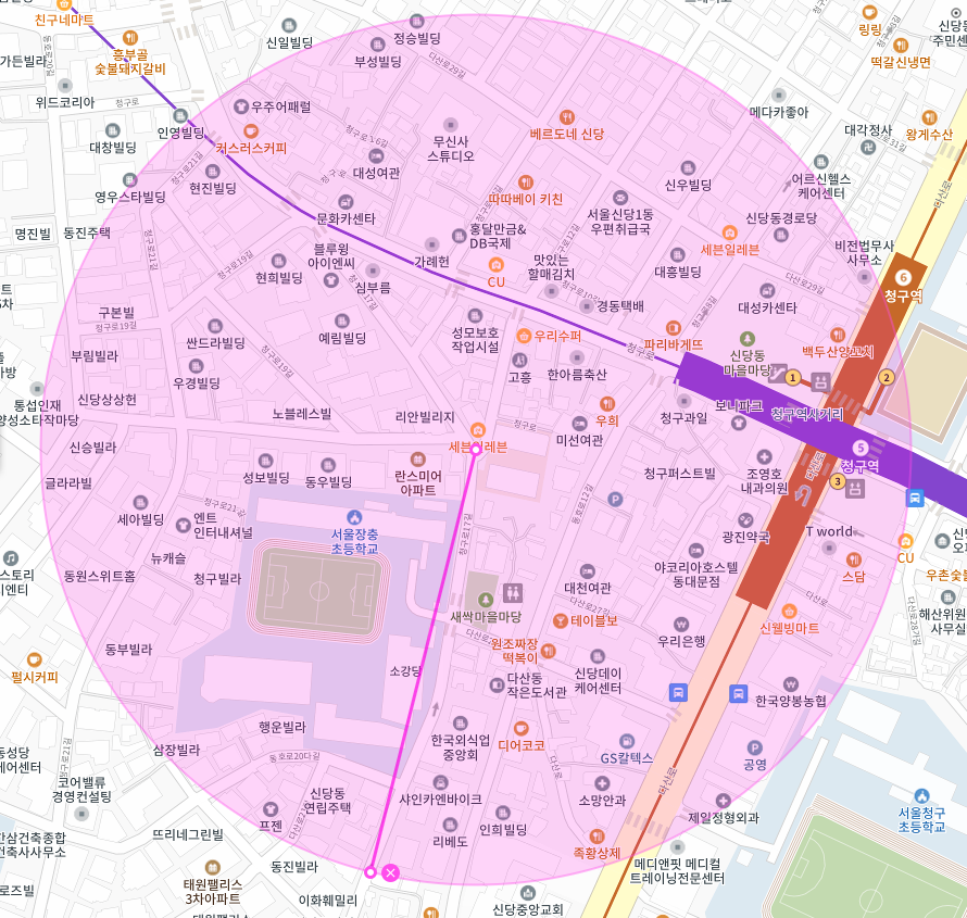 장충초등학교 인근 주차장 | 월주차 정기권 | 대기 신청 가능