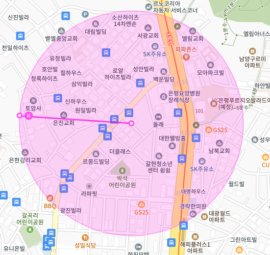 서울 은평구 갈현동 | 월주차 정기권 | 주간 | 신도고등학교 인근 주차장