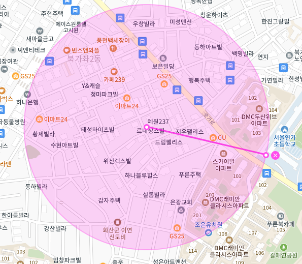 서울 서대문구 북가좌동 | 월주차 정기권 | 주간 | 연희중학교 인근 주차장