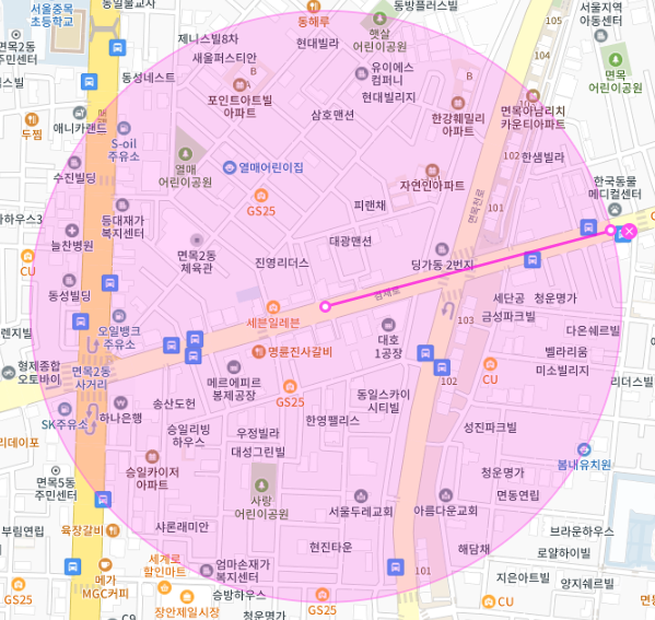 [신규] 중랑구 공영주차장 필요 없어요! | 주만사 면목동 월주차 | 평일 주말 전일제