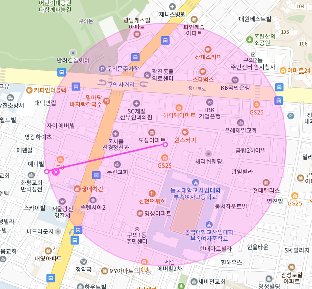 서울 광진구 구의동 | 월주차 정기권 | 주간 | 건대 어린이대공원 인근 주차장