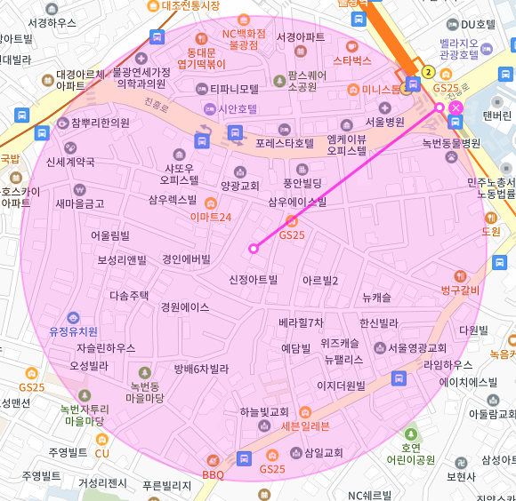 서울 은평구 녹번동 | 월주차 정기권 | 전일제 | 불광역 인근 주차장