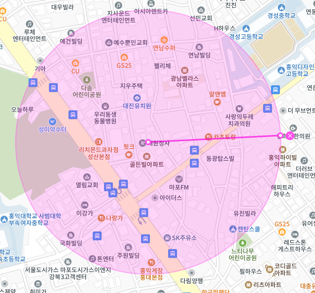 서울 마포구 성산동 | 월주차 정기권 | 주간 | 경성고등학교 인근 주차장