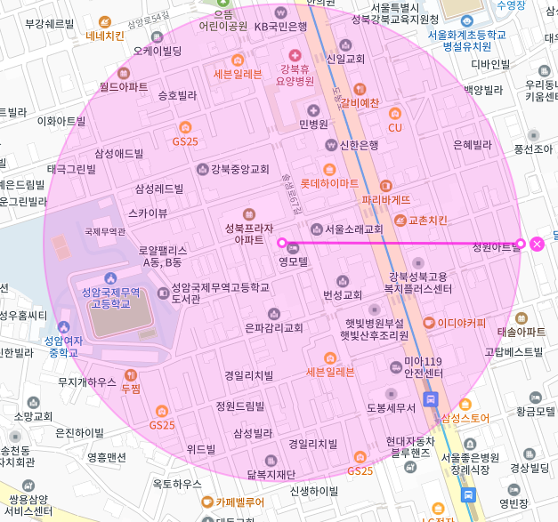 서울 강북구 미아동 | 월주차 정기권 | 주간 | 미아역 인근 주차장